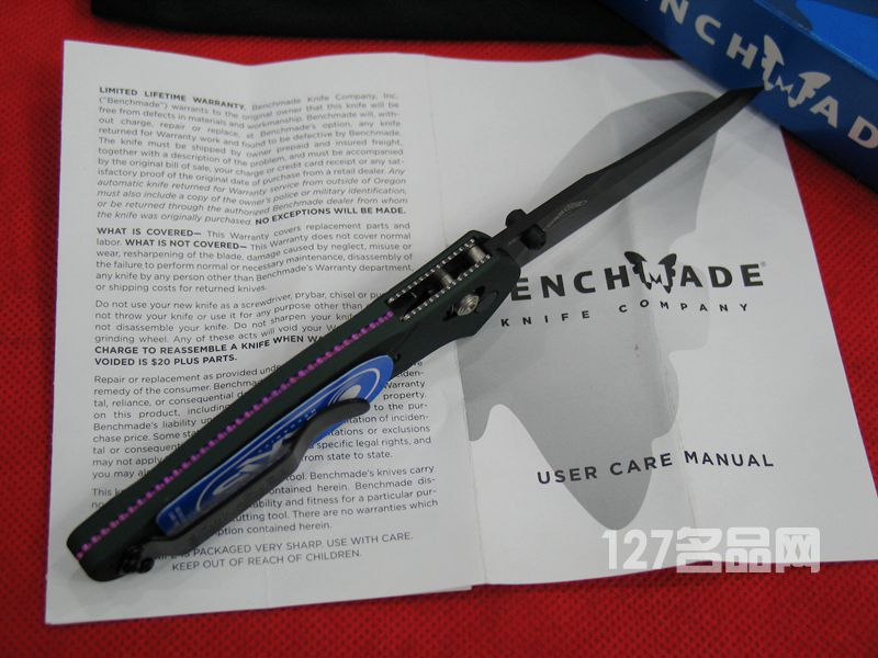 美国蝴蝶BENCHMADE 940BK奥斯本设计经典折刀