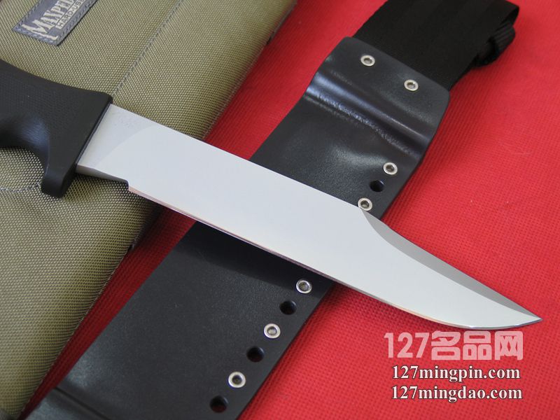 美国疯狗Mad Dog 骷髅峡谷 烧刃+背刃战斗刀
