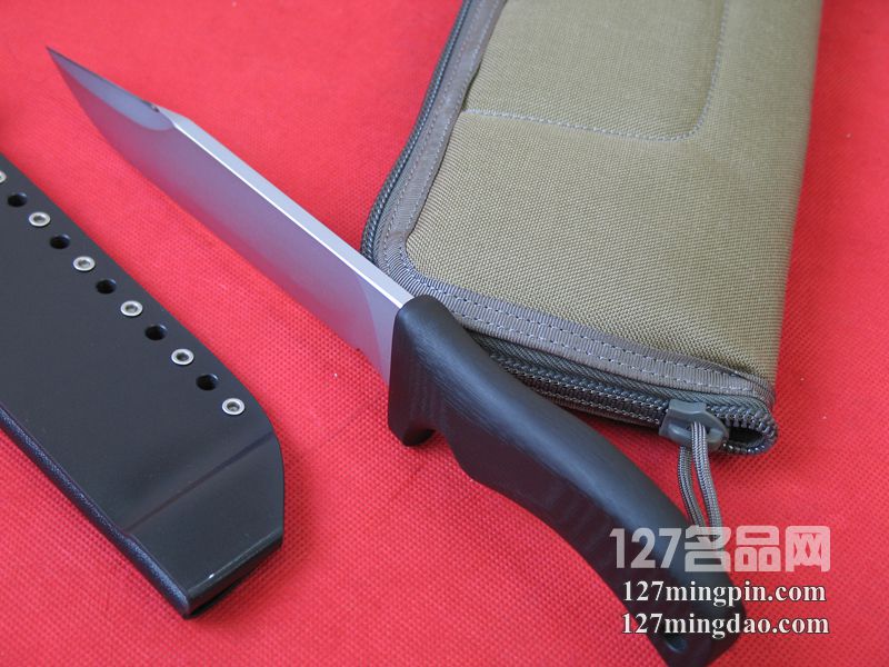 美国疯狗Mad Dog 骷髅峡谷 烧刃+背刃战斗刀