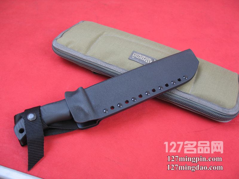 美国疯狗Mad Dog 骷髅峡谷 烧刃+背刃战斗刀