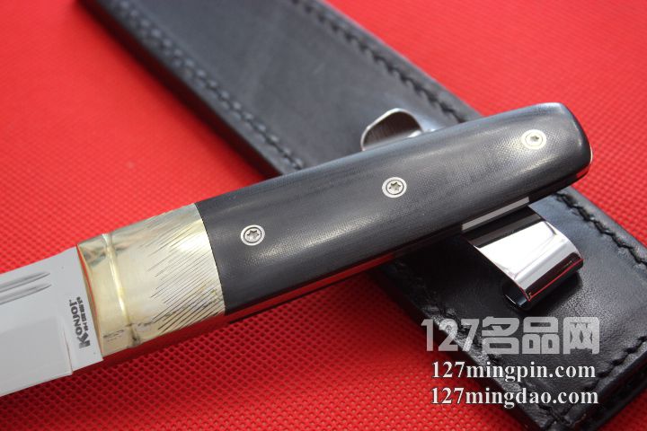 美国冷钢Cold Steel 60SK三枚钢短刀 T头