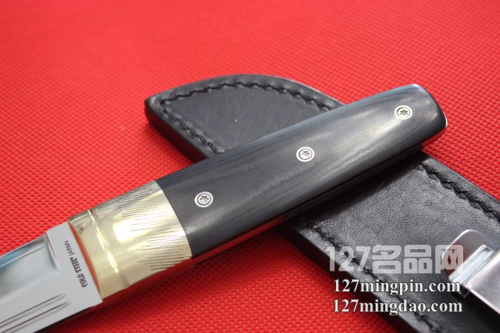 美国冷钢Cold Steel 60SK三枚钢短刀 T头