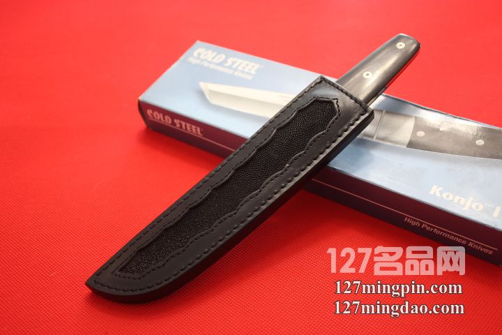 美国冷钢Cold Steel 60SK三枚钢短刀 T头