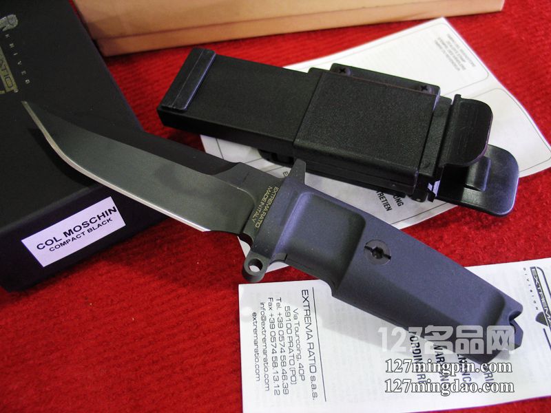 极端武力Extrema COL 黑色小号校官紧凑版战术刀