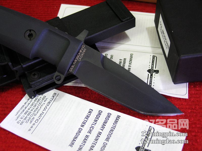 极端武力Extrema COL 黑色小号校官紧凑版战术刀