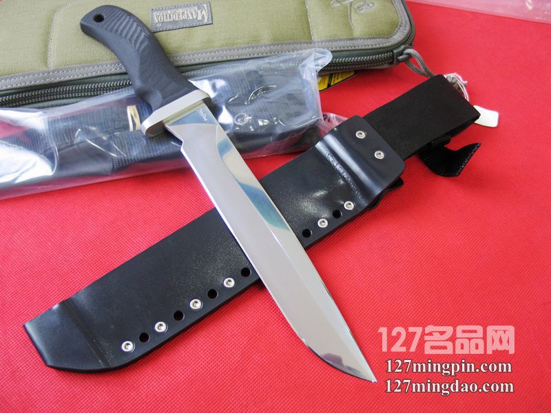 美国疯狗Mad Dog polished blade 法师维一版本大镜面 战术直刀