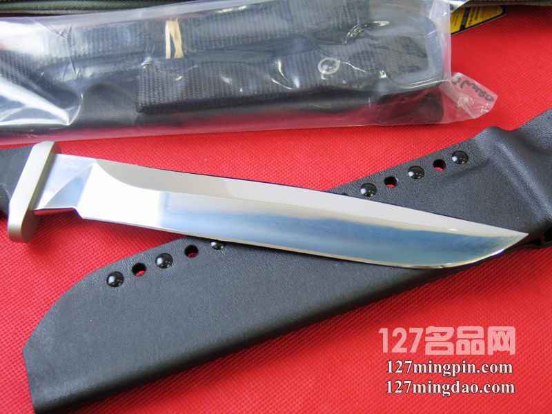 美国疯狗Mad Dog polished blade 法师维一版本大镜面 战术直刀