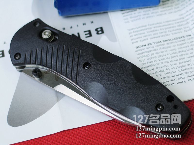 美国蝴蝶Benchmade 583助力T头快开折刀