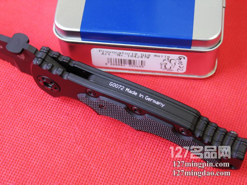 德国索林根 104247W特种部队模具钢战术折刀 