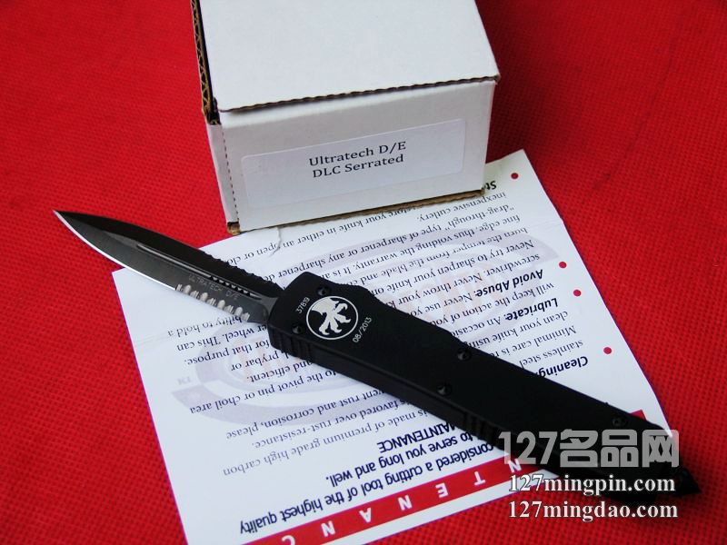 美国微技术MICROTECH utratech d/edlc serrated双锋半齿直跳刀