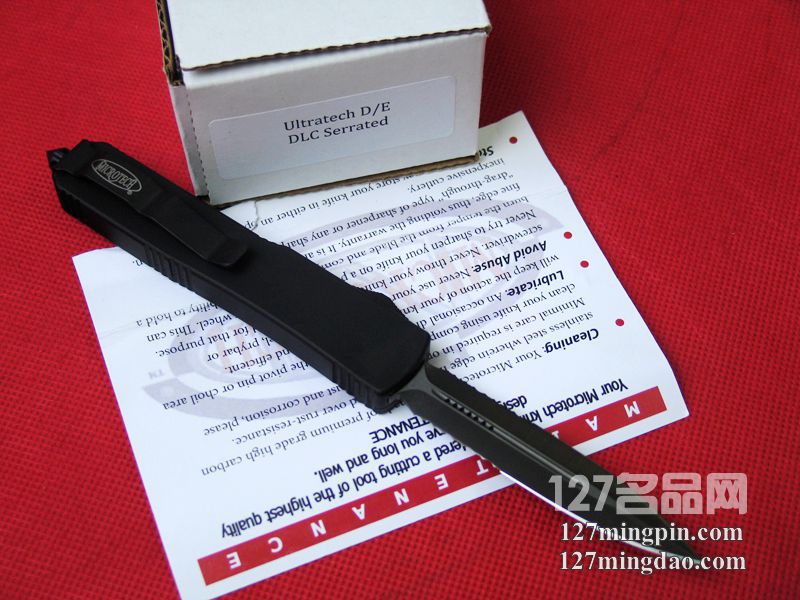 美国微技术MICROTECH utratech d/edlc serrated双锋半齿直跳刀