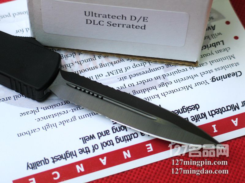 美国微技术MICROTECH utratech d/edlc serrated双锋半齿直跳刀