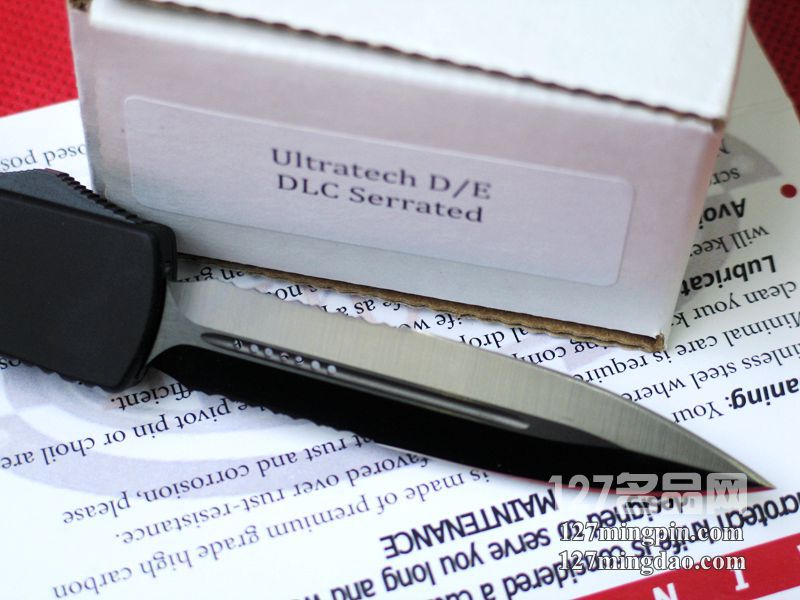美国微技术MICROTECH utratech d/edlc serrated双锋半齿直跳刀