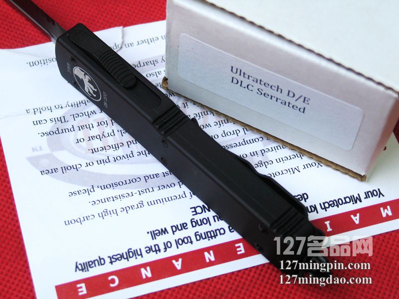 美国微技术MICROTECH utratech d/edlc serrated双锋半齿直跳刀