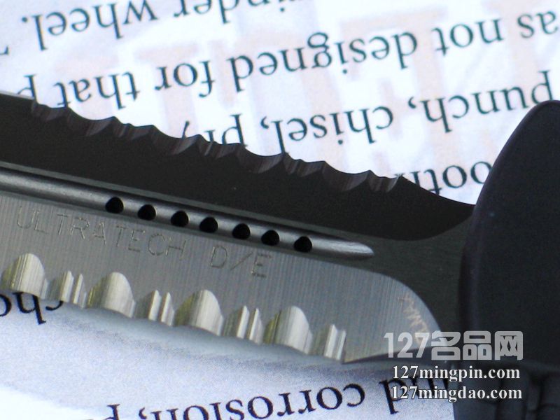 美国微技术MICROTECH utratech d/edlc serrated双锋半齿直跳刀