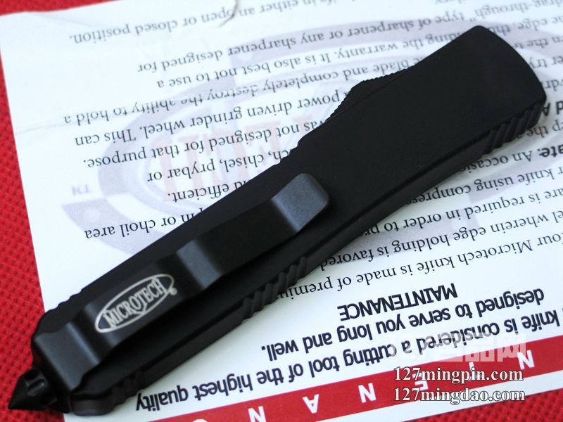 美国微技术MICROTECH utratech d/edlc serrated双锋半齿直跳刀
