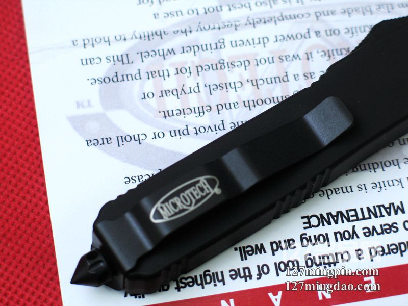 美国微技术MICROTECH utratech d/edlc serrated双锋半齿直跳刀