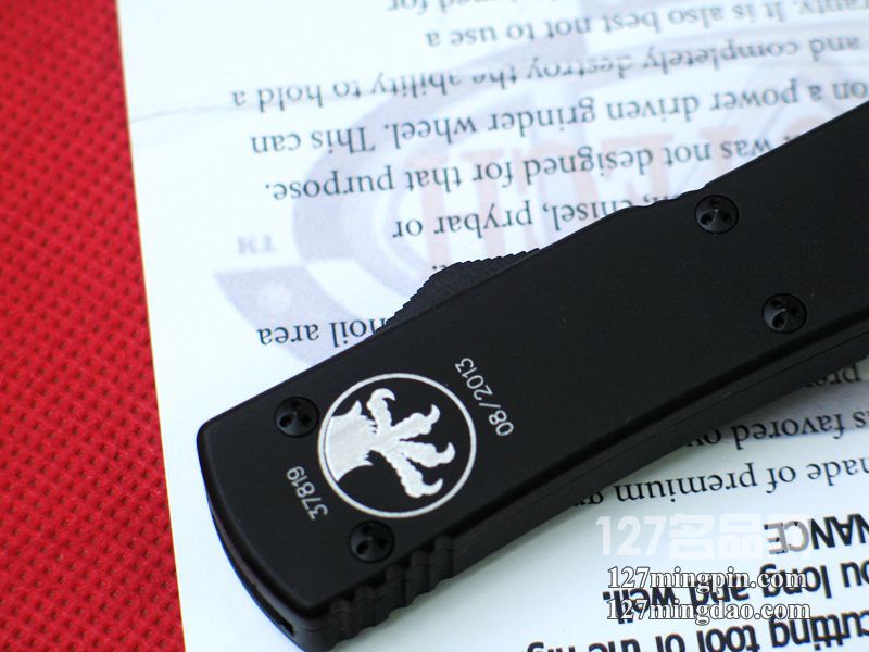 美国微技术MICROTECH utratech d/edlc serrated双锋半齿直跳刀