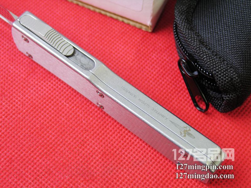 美国微技术MICROTECH OTF全钢柄镜面剑标双锋直跳
