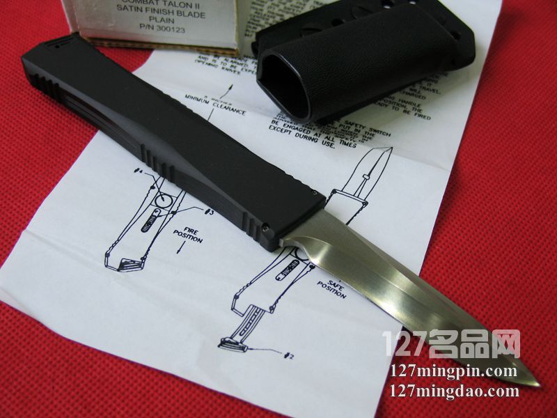 美国微技术MICROTECH Combat Talon II 2000款出埃及拉丝单锋直跳