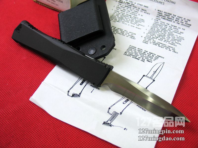 美国微技术MICROTECH Combat Talon II 2000款出埃及拉丝单锋直跳