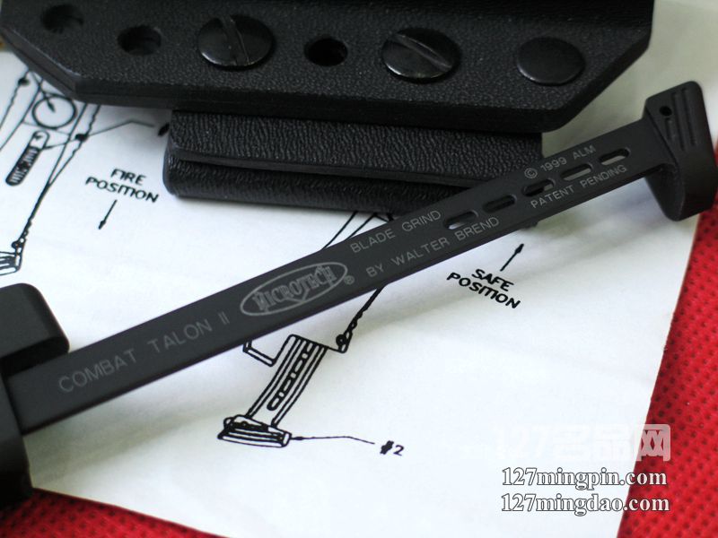 美国微技术MICROTECH Combat Talon II 2000款出埃及拉丝单锋直跳