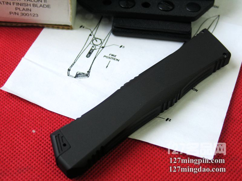 美国微技术MICROTECH Combat Talon II 2000款出埃及拉丝单锋直跳
