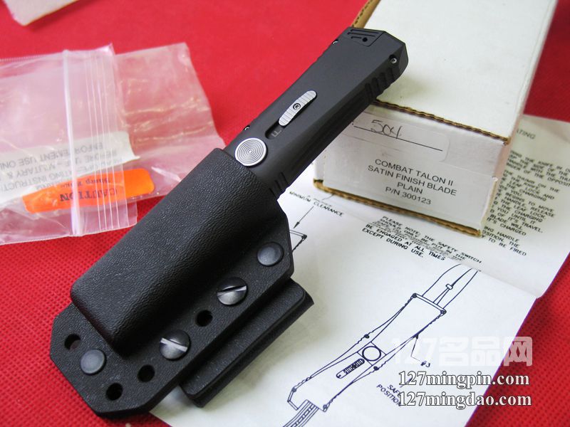 美国微技术MICROTECH Combat Talon II 2000款出埃及拉丝单锋直跳