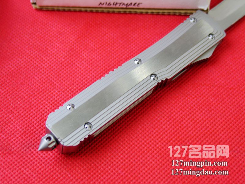 美国微技术MICROTECH OTF A.Marfione全钢柄剑标单锋直跳