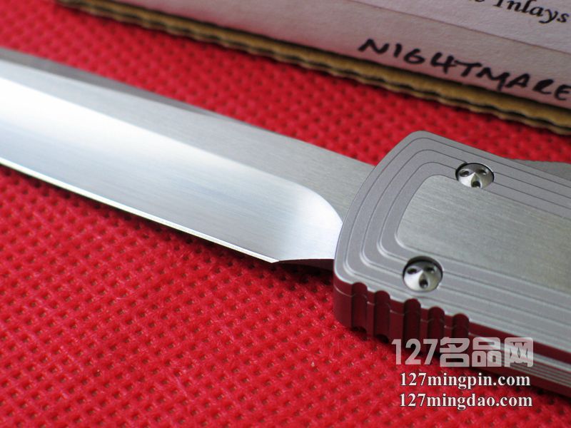 美国微技术MICROTECH OTF A.Marfione全钢柄剑标单锋直跳