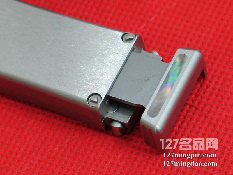 微技术MICROTECH 蓝色大马士革剑标 珍珠镶嵌定制版超强力直跳