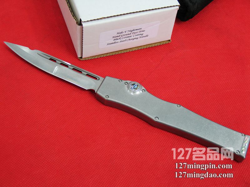 美国微技术MICROTECH SS HALO V 剑标限量版8# 石洗超弹力直跳