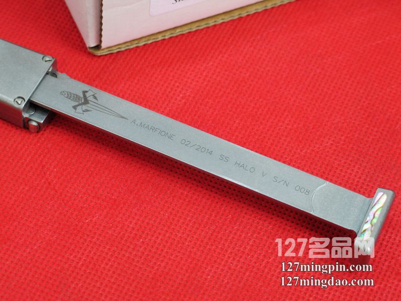 美国微技术MICROTECH SS HALO V 剑标限量版8# 石洗超弹力直跳