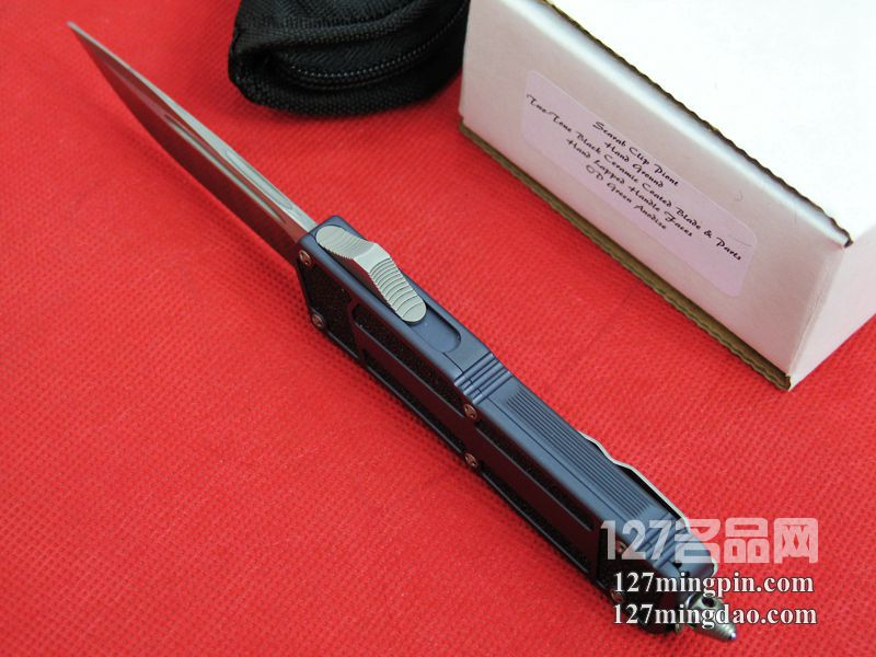 美国微技术MICROTECH Scarab甲虫 剑标 石洗定制版直跳