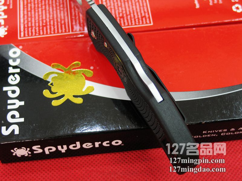 美国蜘蛛SPYDERCO  C41PBK  127名刀网