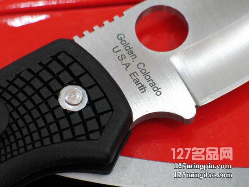 美国蜘蛛SPYDERCO  C41PBK  127名刀网