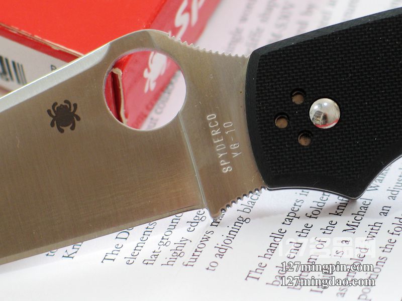 美国蜘蛛SPYDERCO C07GP3  127名刀网