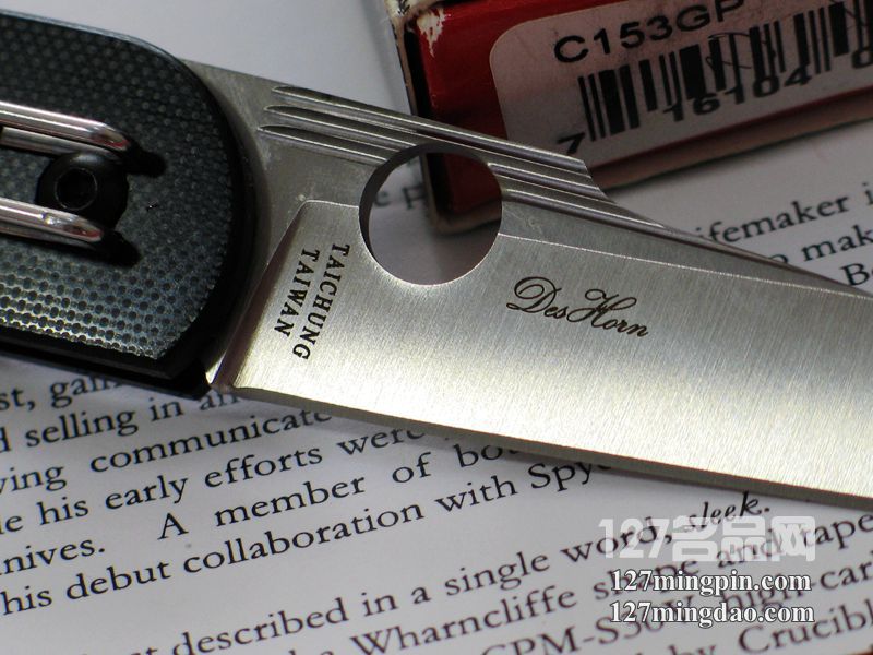 美国蜘蛛SPYDERCO C153GP  127名刀网