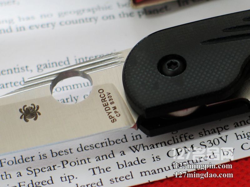 美国蜘蛛SPYDERCO C153GP  127名刀网