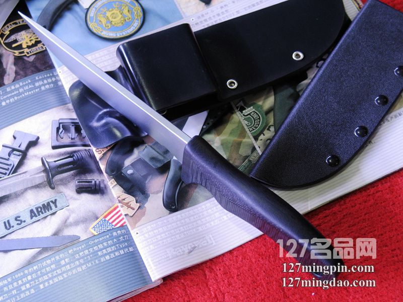 美国疯狗Mad Dog TM熊猫 蚀刻版战斗刀 