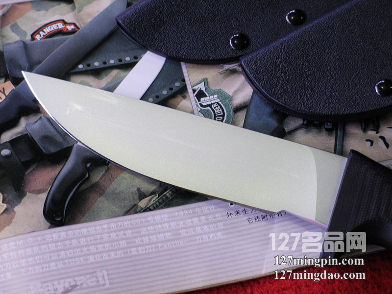 美国疯狗Mad Dog TM熊猫 蚀刻版战斗刀 