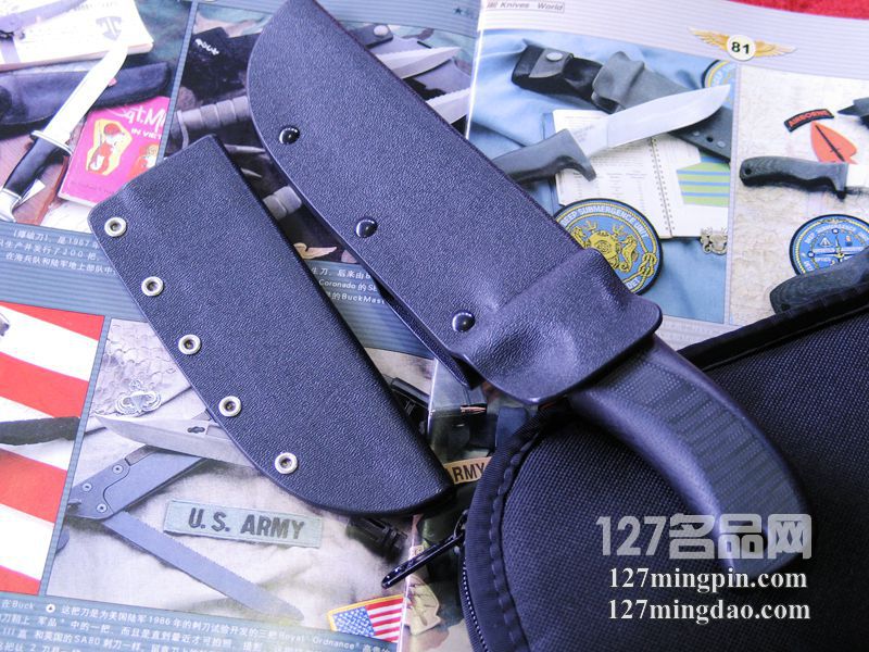 美国疯狗Mad Dog TM熊猫 蚀刻版战斗刀 