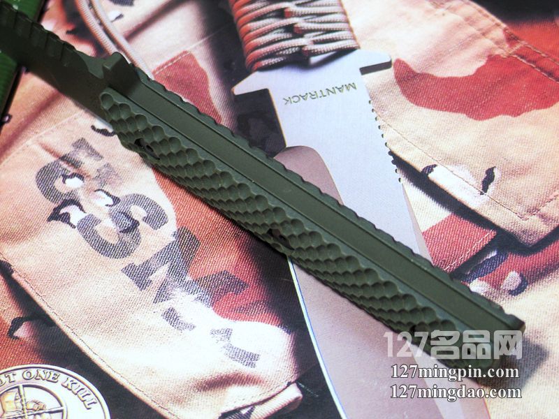 美国挺进者Strider BTSS 灰色G10柄特战队专用刀 