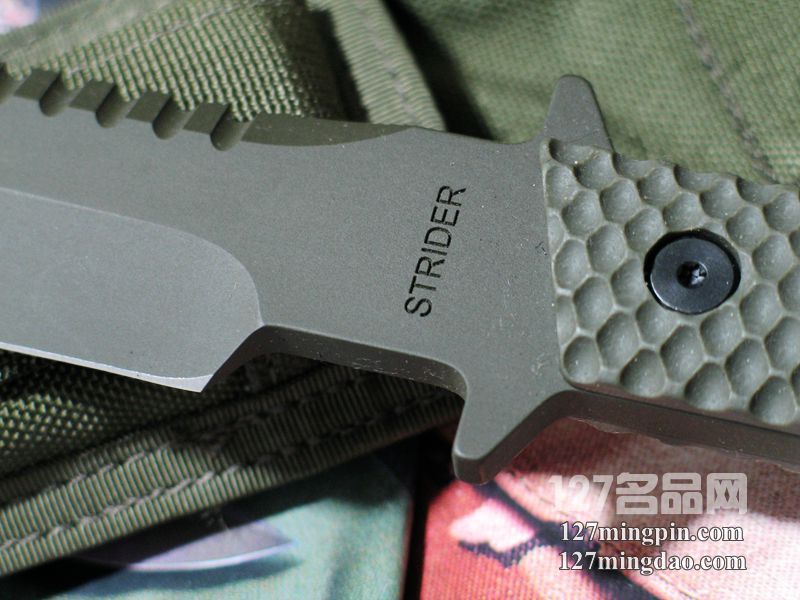 美国挺进者Strider MTSS 灰色涂层G10柄特战队专用刀