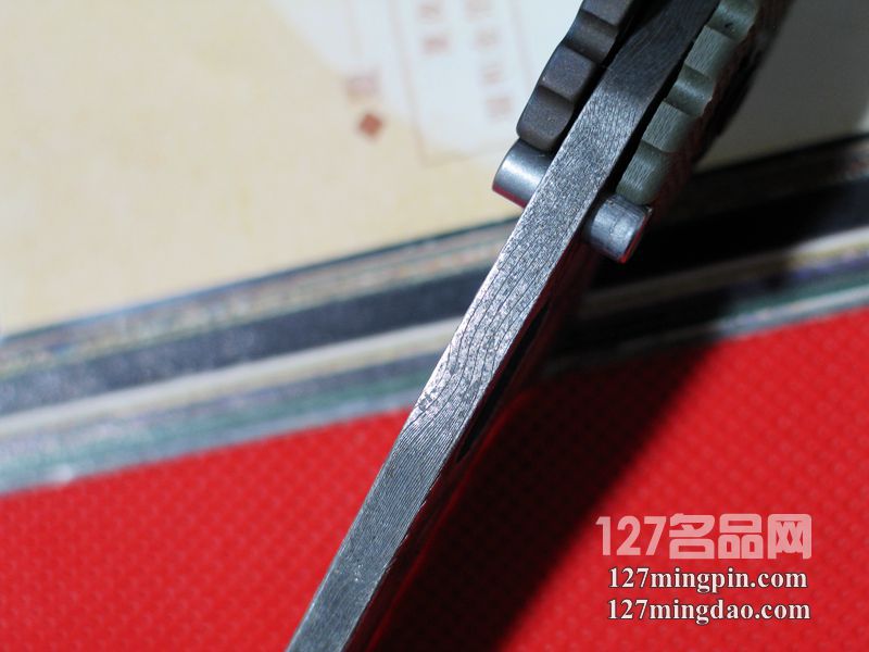 美国挺进者Strider DDC SNG大马士革手工签名版战术折刀