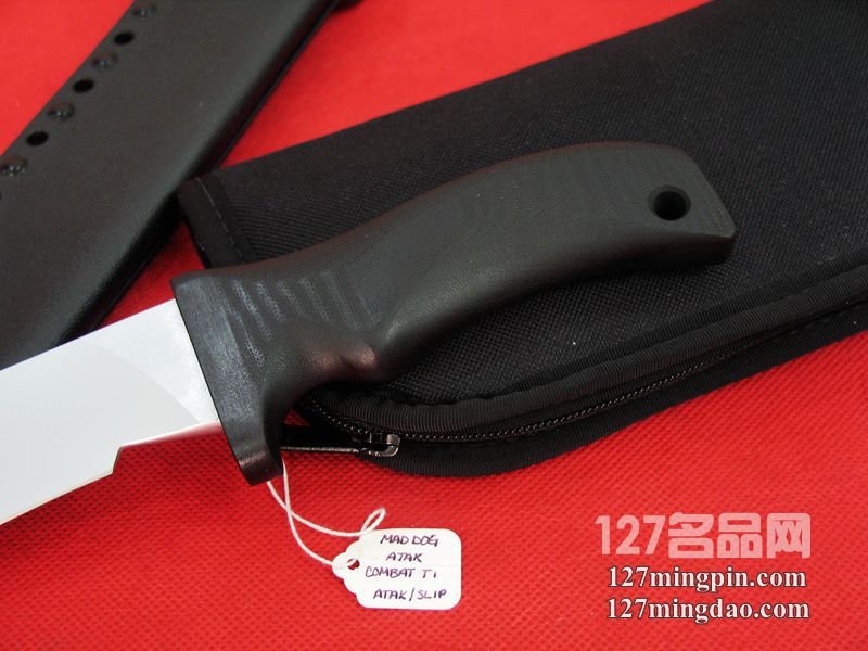  美国疯狗Mad Dog ATAK 1 手签经典战斗直刀