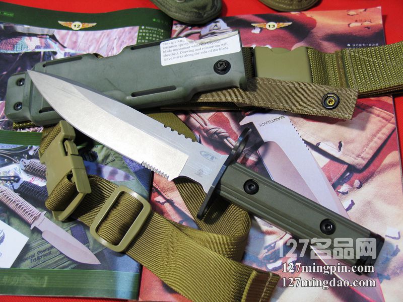 美国挺进者Strider 与ZT和作版ZT-9刺刀
