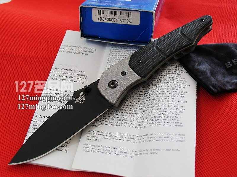 美国蝴蝶Benchmade 426BK