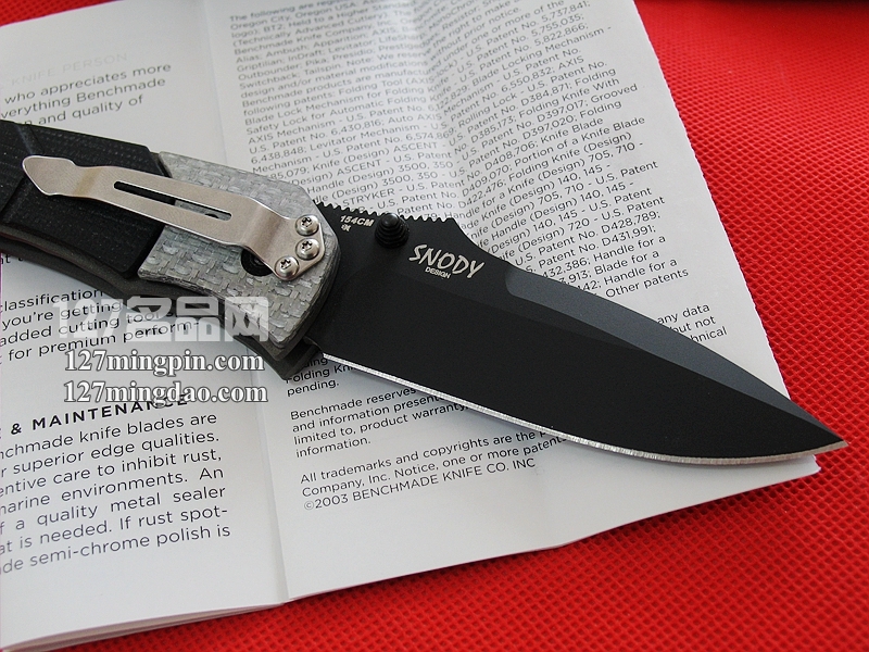 美国蝴蝶Benchmade 426BK