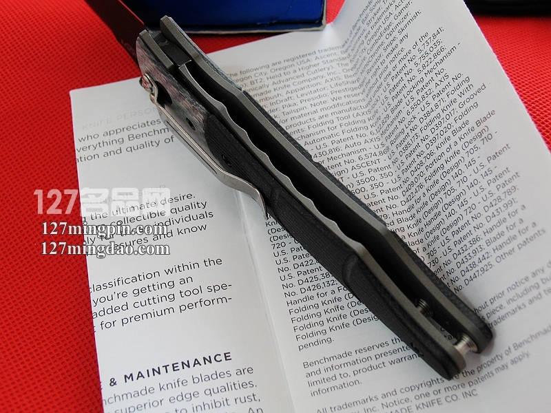 美国蝴蝶Benchmade 426BK